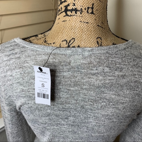 NWT Garage Long Sleeve Rayon-Blend Shirt - Picture 9 of 11